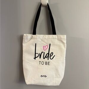 White Bride To Be Tote Bag